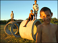 Niños en Paraguay